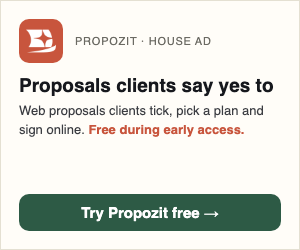 Propozit: proposals clients say yes to. Free during early access.